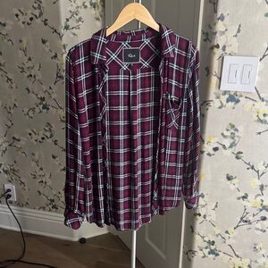 Rails Wine Plaid Button-Down Shirt